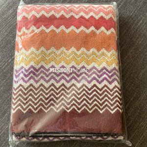 MISSONI HOME RUFUS ZigZag Terry Beach Towel